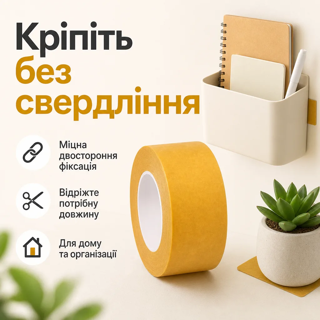 Монтажна стрічка для надійного кріплення