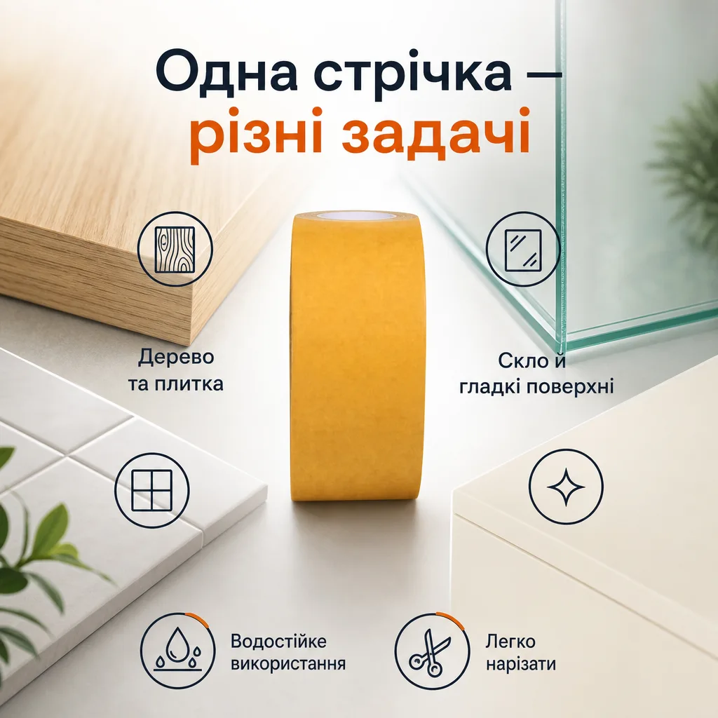 Монтажна стрічка для надійного кріплення — зображення 4